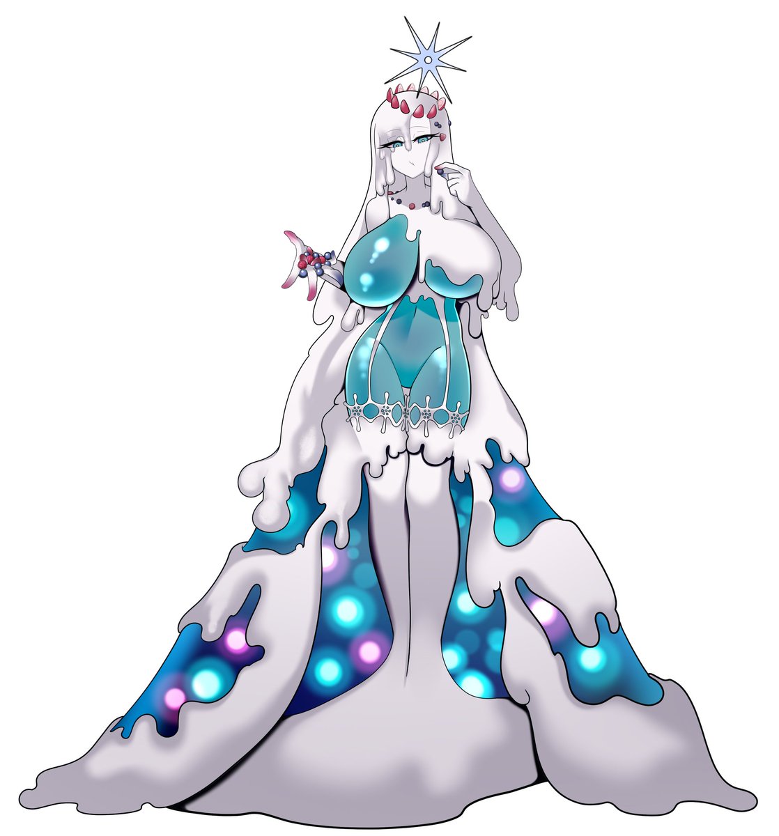 今年もあと一週間を切りましたところで、2024年最後の企画参加。
#クリスマススライム娘誰デザ のお時間でございやす。
私が描いたんのは⑩の子。ではデザインを作ったのは何番のこでしょうか?
ツリーのアンケートで答えてね! 