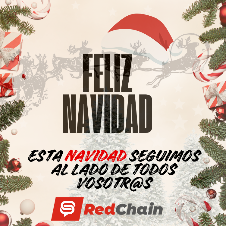 RedChainGrupo's tweet photo. ¡¡¡FELIZ NAVIDAD!!!

Desde Red Chain os deseamos
felices fiestas, esperamos que disfrutéis junto a familia y amigos!

Un año mas conectados con tod@s vosotr@s.

#RedChain #Vodafone #Navidad https://t.co/vP09YyvNlV