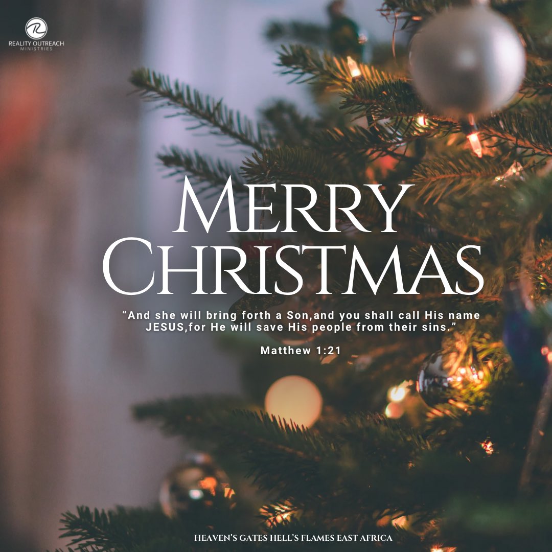 Wishing all partners of <a href="/HGHFEASTAFRICA/">Heaven's Gates & Hell’s Flames East Africa</a> and friends across the world  a Christmas filled with boundless joy, love, and the magic of the season!May this festive time be adorned with the warmth of family,and the blessings of hope.