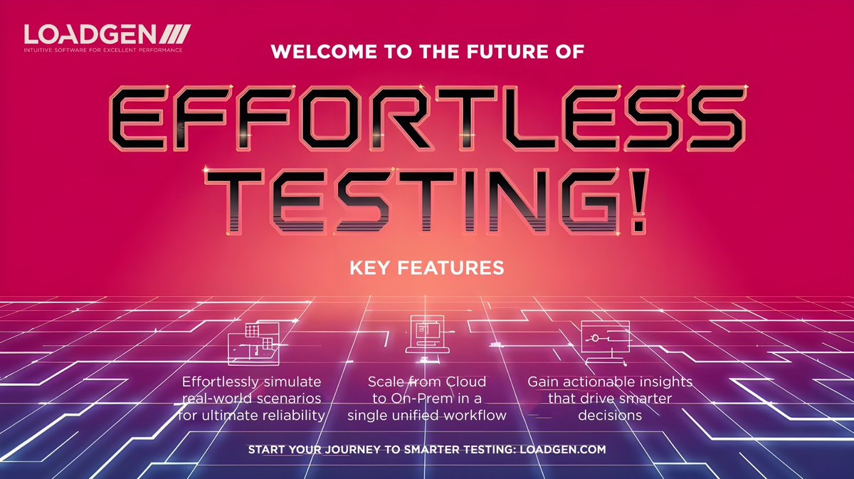LoadGenSoftware's tweet image. 🚀 Effortless testing is here!
Simulate, scale, and gain insights with LoadGen. 🌐 

Don’t just test—excel! 

👉 LoadGen.com

#LoadGen #LoadTesting #PerformanceTest #VDI #VirtualDesktop #WebTesting #CloudServices #IT #Insights #Server #FunctionalTesting #AzureVD #AWS