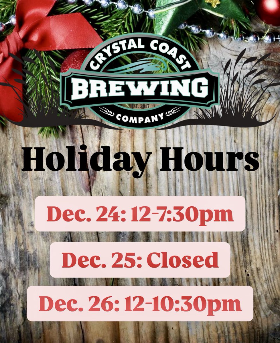 Crystal Coast Brewing (@ccbrewingnc) on Twitter photo  Crystal Coast Brewing (@ccbrewingnc) on Twitter photo