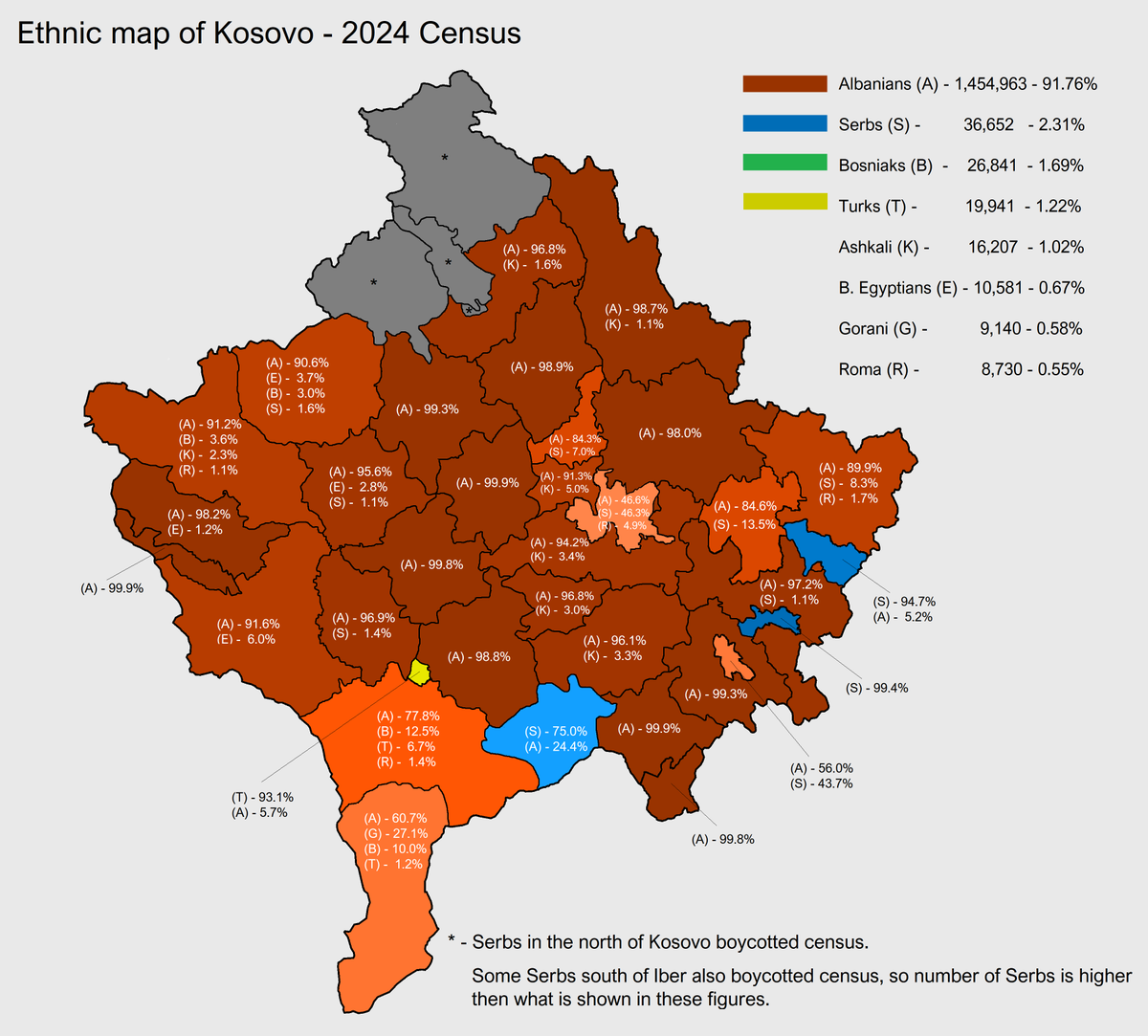 GlobalDiss's tweet photo. This is “democracy” in the Balkans‼️

👀NATO’s brutal aggression in 1999 wiped out the Serb population, now down to a tiny fraction.

Check the maps—ethnic cleansing in action. https://t.co/Zlh7nogocS