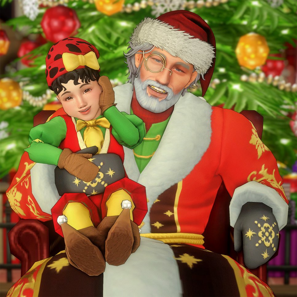 Merry Christmas !🎄 

#TheSims4 #ShowUsYourSims #MerryChristmas