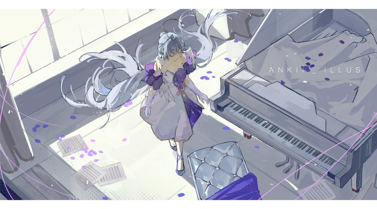 ankii_illus's tweet image. #HonkaiStarRail #Robin