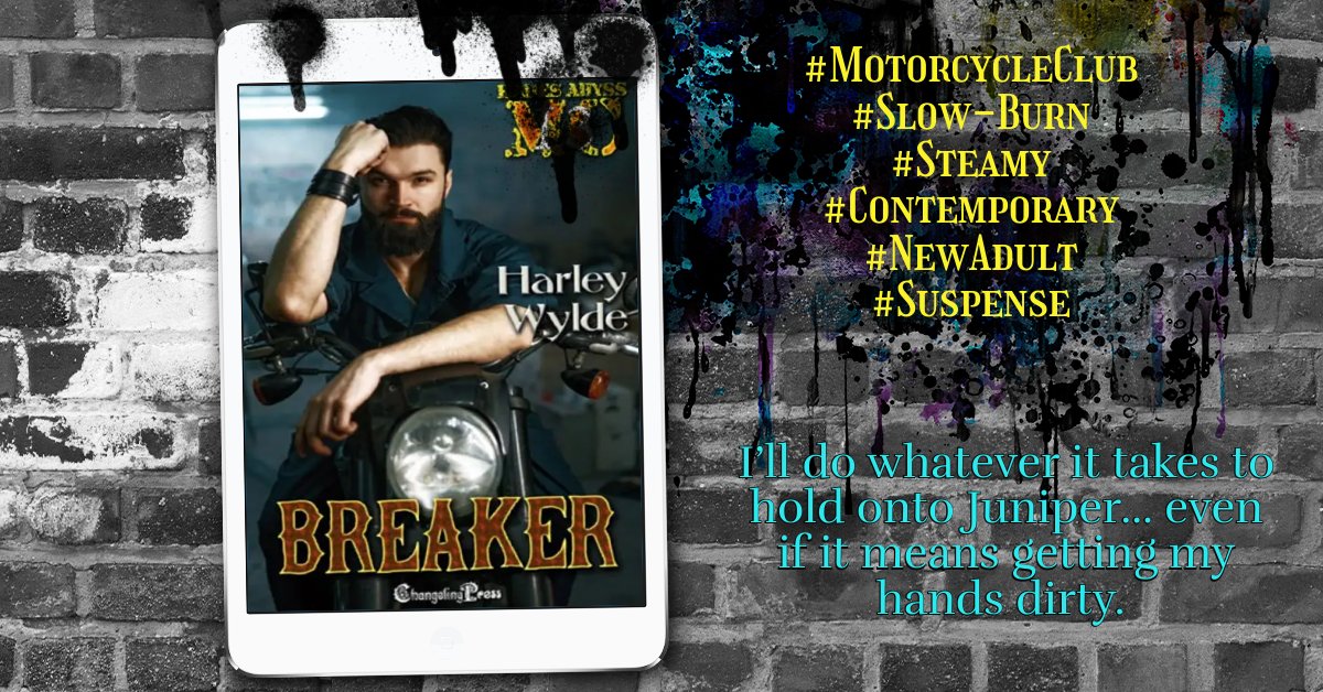 Dive headfirst into this slow-burn motorcycle club romance. Pre-order Breaker today and prepare to ride along with the Hades Abyss MC—where love and danger collide! -- Coming January 2025!

books2read.com/BreakerHAMC

#mcromance #agegapromance