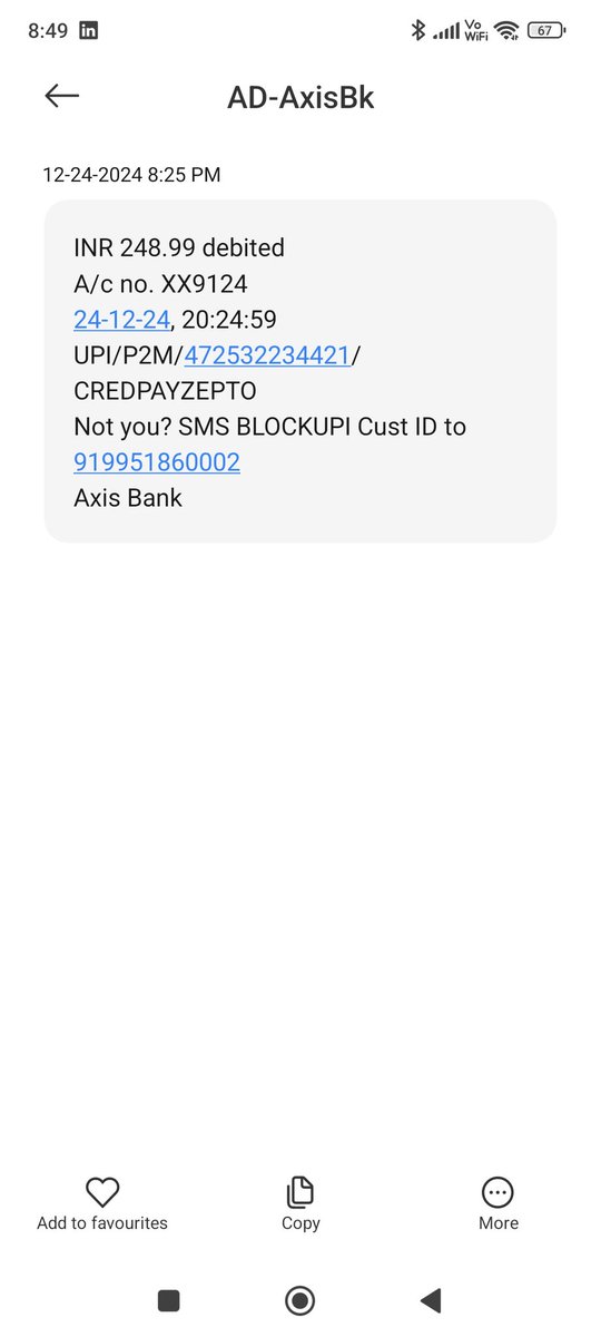 ravisharma_23's tweet photo. @ZeptoNow I am facing this issue with zepto, placed order and payment has been deducted from my account but Zepto customer care is not available, it shows offline. https://t.co/Hy9axa2FaF