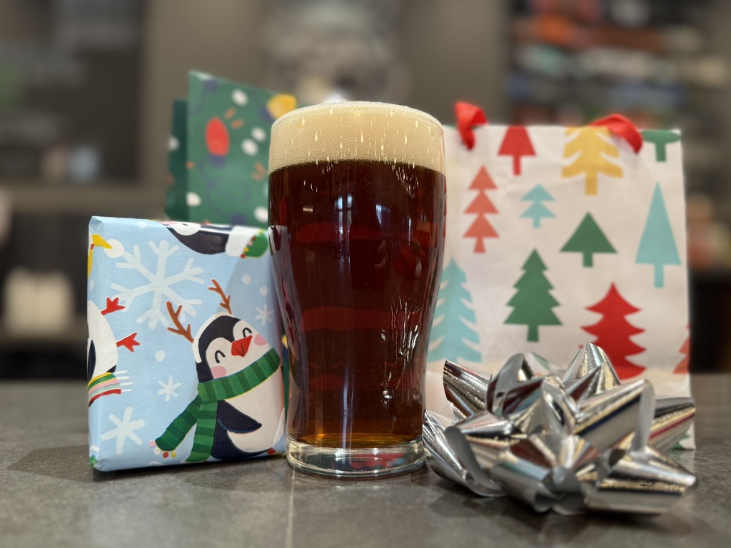 #Beer, gifts, and holiday cheer—that's what we've got going on today! We're open from 12-6, come see us. #getcrooked #mdbeer #drinklocal
