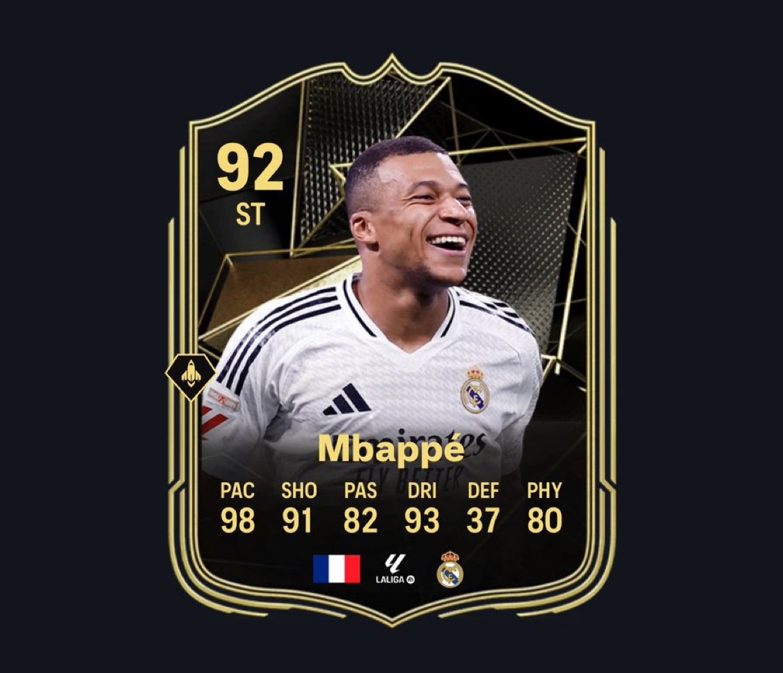 Mbappe est dans la TOTW de demain✅