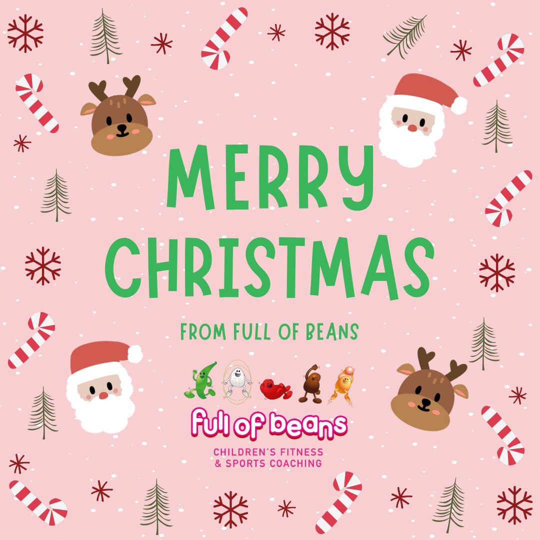 🎄✨ Merry Christmas &amp; Huge thanks from Full of Beans! ✨🎄

🎁 To our amazing team

🎁 To the incredible teachers we work with in our partner schools 

🎁 To the wonderful children &amp; families 

we wish you a very Merry Christmas and a Happy New Year! 🎅🌟