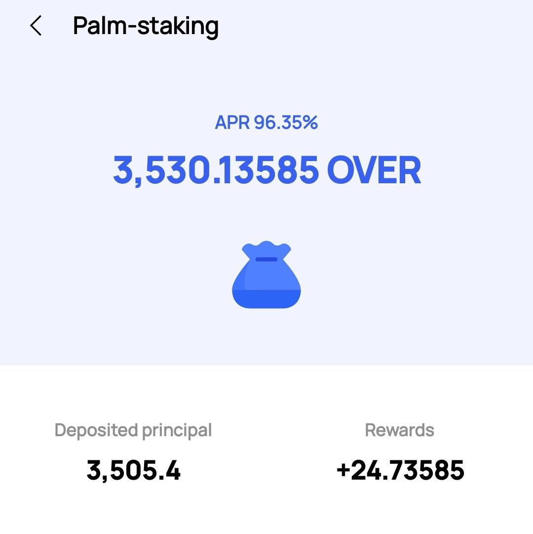 _dedamolah's tweet photo. @OVERPROTOCOL I'LL KEEP ADDING MORE OVER TO MY PALM STAKING TILL IT STOPS DUMPING.
STAKING AND HOLDING TO VALHALLA
$OVER #OVERFLEX #OVERSCAPE https://t.co/bG85t6U5nN