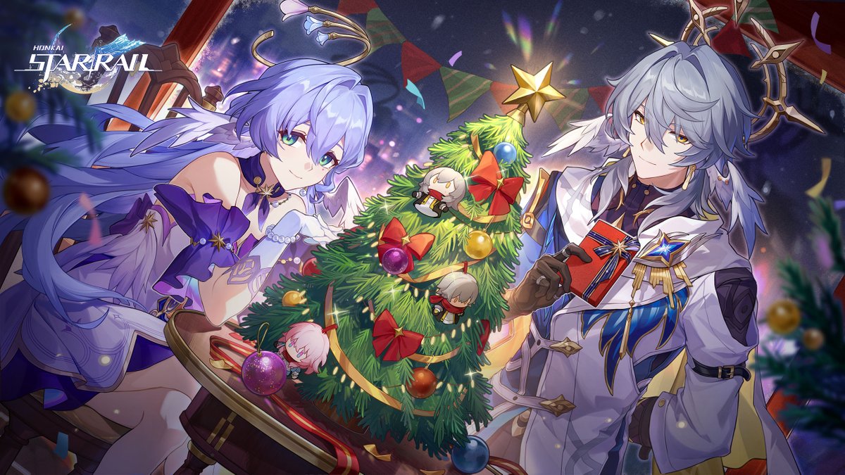 The starlight and hearthfire will remember our songs tonight.

"On this special day, Robin and I prepared a little something for you. Hope you'll like it."
"Make a wish before bed. Maybe you'll find the present you want in your hat when you wake up~"

#HonkaiStarRail