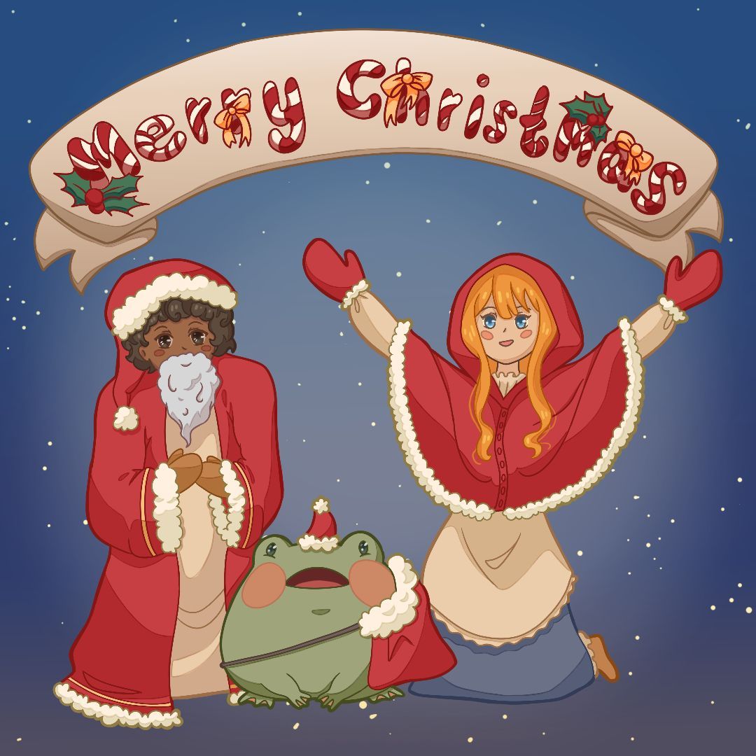 🎄✨ Merry Christmas! ✨🎄

Thank you for supporting Once Upon a Rogue's Tale this year! We're looking forward to bringing you new updates, characters and stories in 2025.

We wish you a wonderful holiday season and a magical new year! 🌟❤️🎲