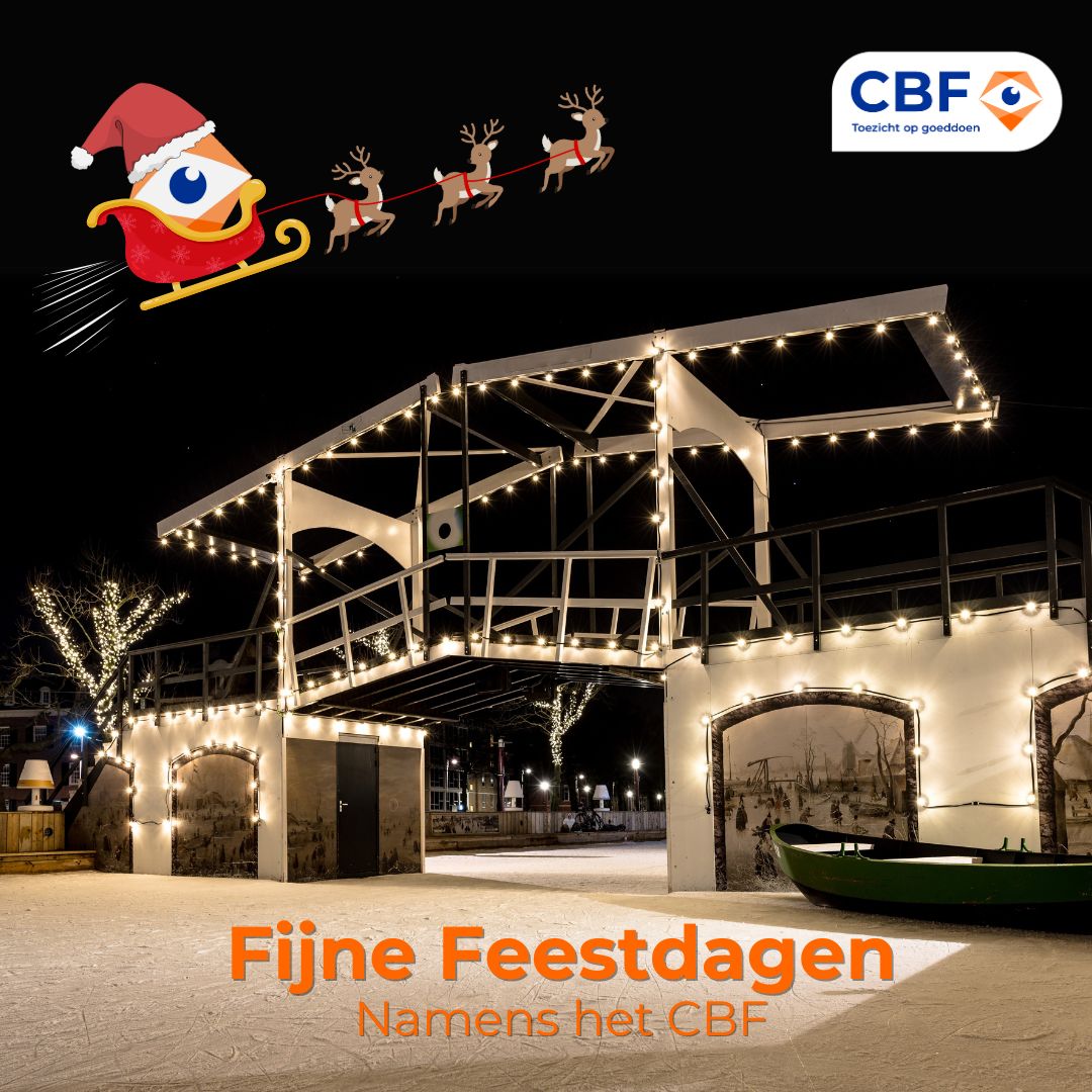 Namens het CBF wensen wij iedereen fijne feestdagen, vol warmte, liefde en mooie momenten! 🎄🧡

#Toezicht #GeefGerust #GeefBewust #CBF #CBFErkend #ToezichtOpGoedDoen #Kerst #Feestdagen