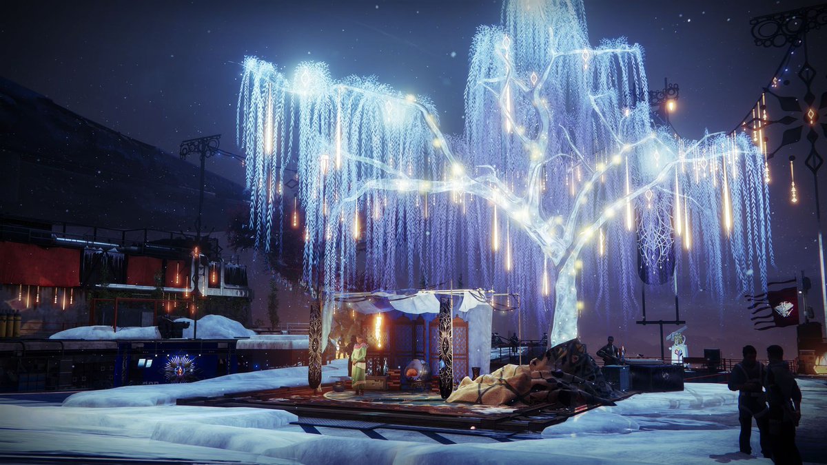 _DestinyCentral's tweet photo. Merry Christmas Eve Guardians! 💠 

How are you spending the holidays? 🎄
#Destiny #Bungie https://t.co/QYNLDTrakM