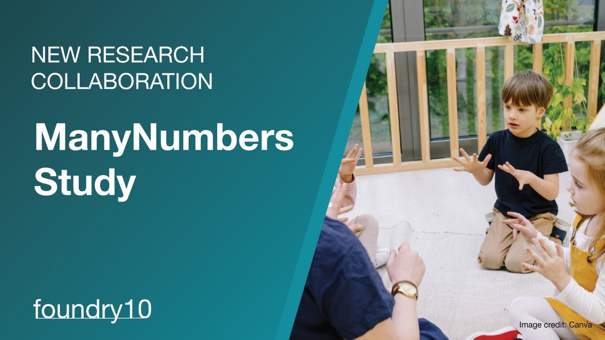 How do young kids learn about numbers worldwide?

foundry10’s Conceptual Development Lab joins The ManyNumbers Study, a global project exploring early numeracy across 100+ sites in 25+ countries. 🌍

Learn more: ow.ly/x6jf50UuAQE