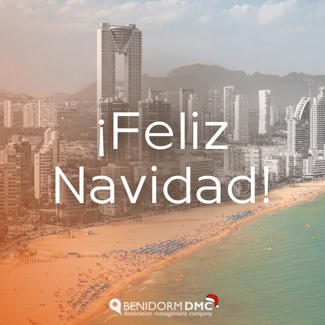 🎄 ¡Feliz Navidad de parte de todo el equipo de Benidorm DMC!

En estas fechas tan especiales, queremos agradecer la confianza que habéis depositado en nosotros durante este año.

🎁 Esperamos que esta Navidad esté llena de momentos mágicos, junto a vuestros seres queridos.
