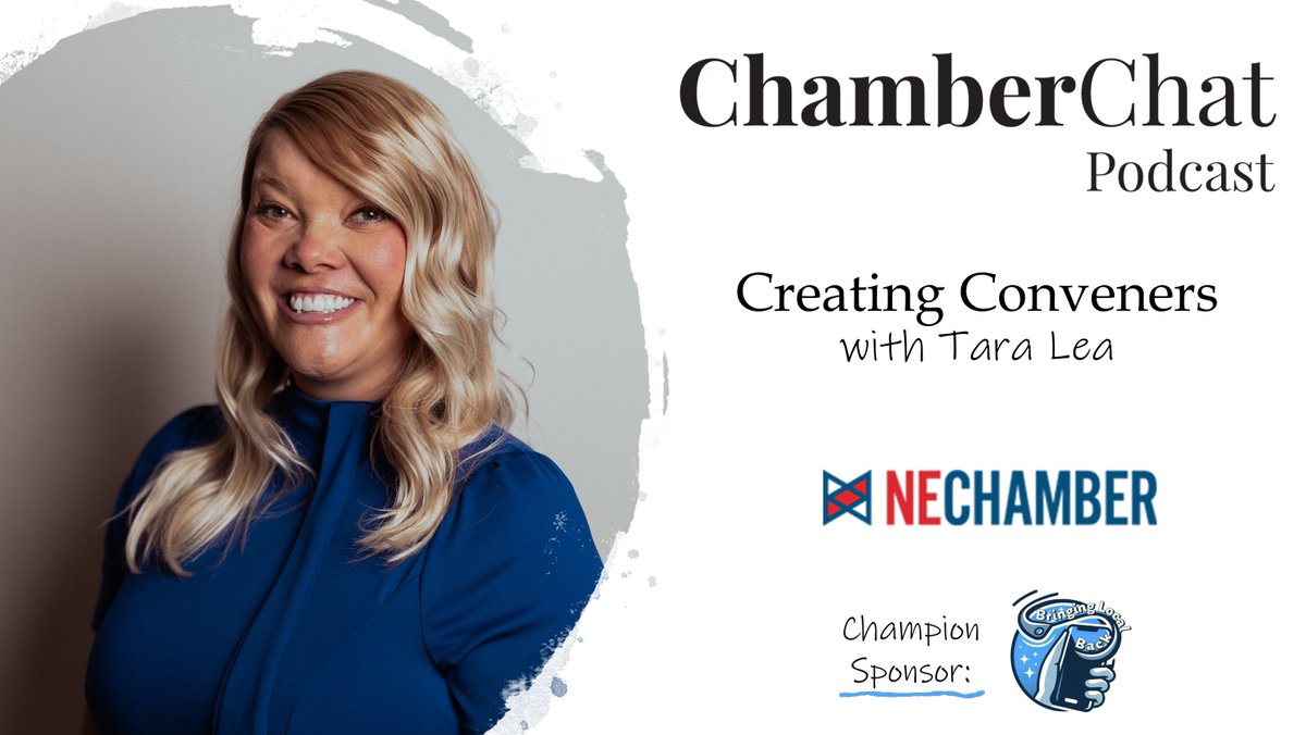 Chamber Chat Podcast (@chatchamber) on Twitter photo Dive into Tara Lea's journey from local to state leadership at the <a href="/NebraskaChamber/">Nebraska Chamber</a>! Discover impactful programs like Leadership Nebraska & "Six Regions, One Nebraska."
Listen now: chamberchatpodcast.com/episode309 Dive into Tara Lea's journey from local to state leadership at the <a href="/NebraskaChamber/">Nebraska Chamber</a>! Discover impactful programs like Leadership Nebraska & "Six Regions, One Nebraska."
Listen now: chamberchatpodcast.com/episode309