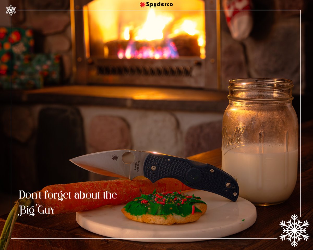 Have you been nice? If so, which Spyderco model would you like to find in your stocking on Christmas morning?
