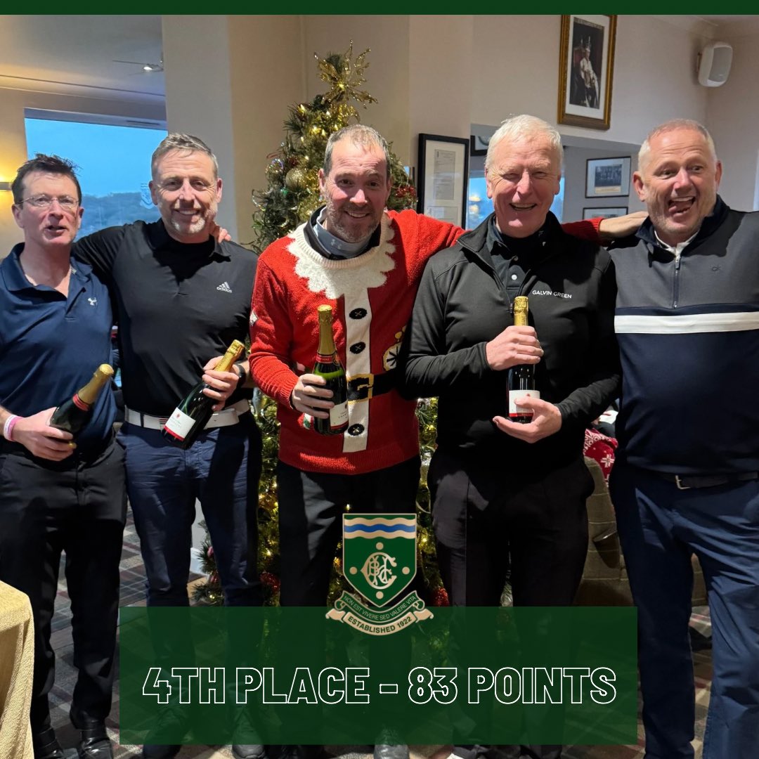 Our winners from yesterdays festive comp - Belton’s Christmas Challenge🎄

Congratulations to all of our winners🙌🏼  

A fab day had by all &amp; big thank you to our office, bar, greens and catering team for organising a smashing event 💻🍸🍽️⛳️