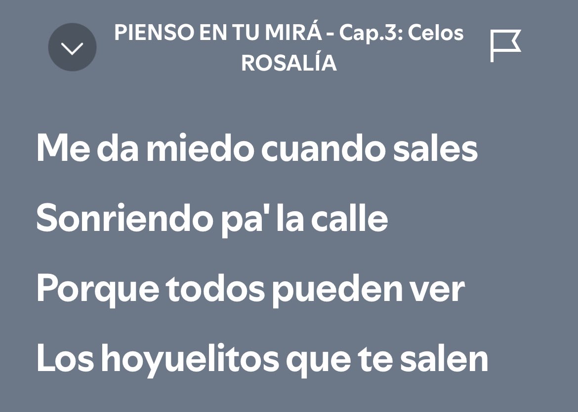 mis celos suenan así