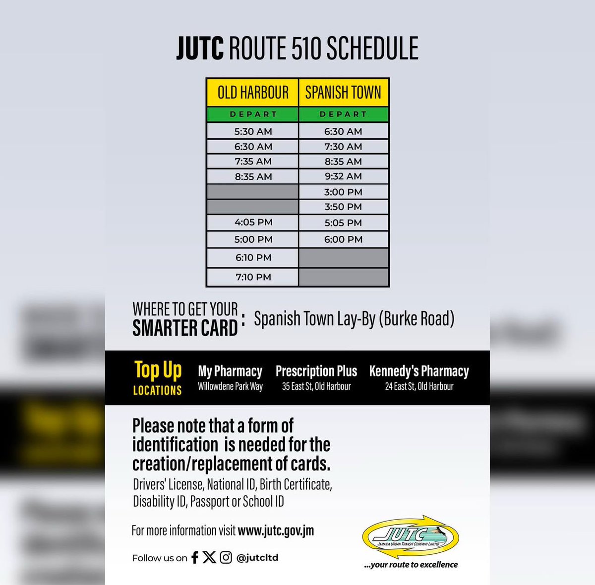 darylvazmp's tweet photo. Report Received this morning Re: @jutcltd
#FullText
At this particulate time of the year when it is Grand Market Day, the situation at Spanish Town layby can be considered above Excellent in comparison to previous times.
The layby got 28 Buses and they were scheduled by Chief Dispatcher Patricia Gordon in the most optimal way.
Greater Portmore, Naggo Head, Christian Gardens, and T Junction are in a similar situation like Spanish Town.
Bull Bay, Papine and the Hilly Routes have 6, 10, and 6 Buses respectively.
In addition to the above the 4 buses on Morant Bay and Yallas route were out on time and likewise the 2 buses on the Old Harbour to Spanish Town Route. These buses are carrying maximum capacity Passengers especially in early part of the mornings.
Profit is not the issue, what is important is the service that is being provided for the people of St. Thomas and Old Harbour.
Hoping that this evening operational activities will be just as smooth as this morning. Merry Christmas to you and Family, God Bless.
