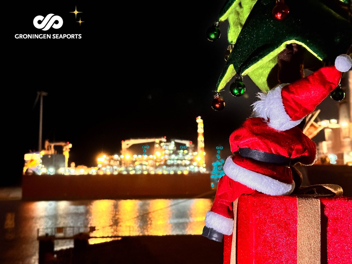 🎄✨ Groningen Seaports wenst iedereen een hele fijne kerst! 🌟 Geniet van een warme en gezellige tijd met familie en vrienden. 🎅

#GroningenSeaports #Kerst