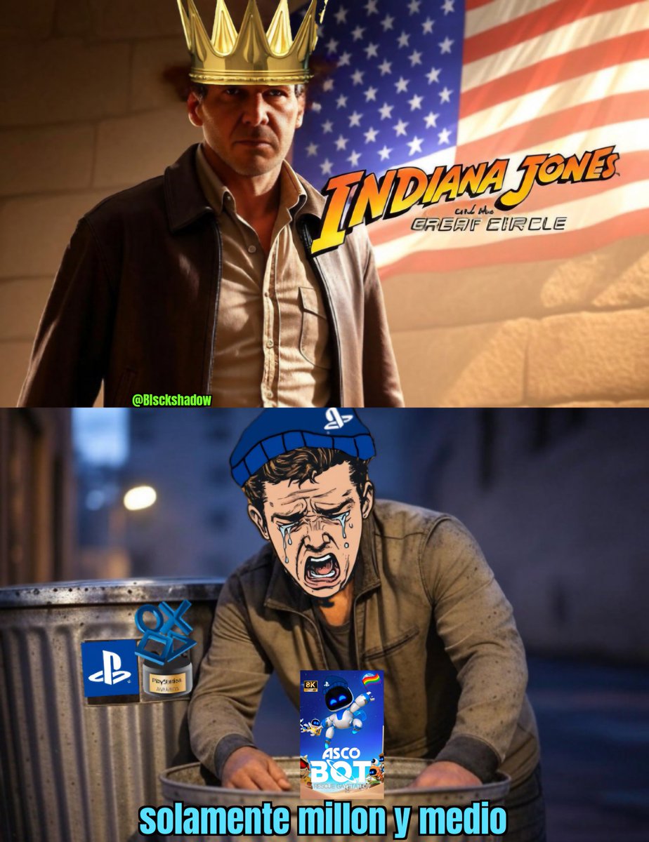 Blsckshadow's tweet image. Para los lloronyers que siempre están con las ventas las ventas cuanto vende #Xbox #IndianaJones fue el segundo juego mas vendido en Estados unidos como siempre el no1 fue #Callofdutyblackops6 🏆