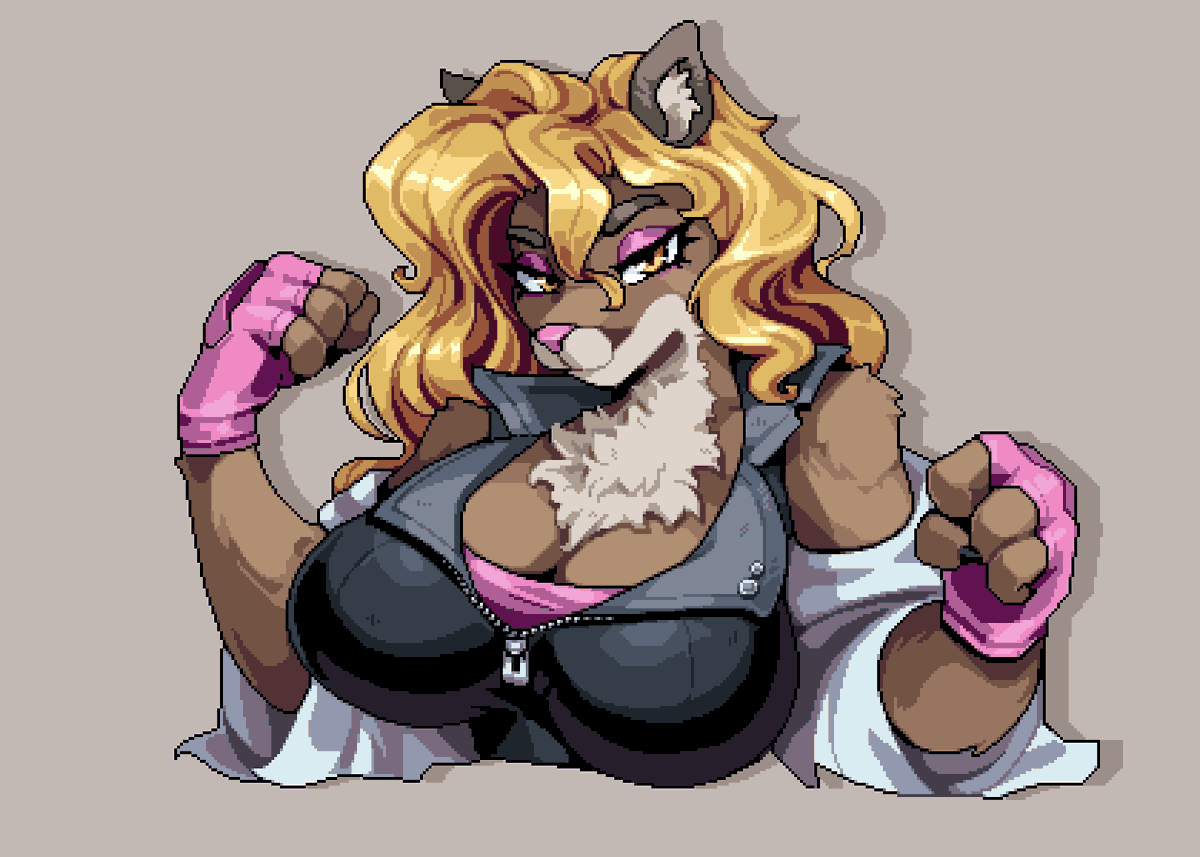 Mésmerle for <a href="/BWorldstars/">Bloodrune Entertainment</a>

#pixelart #ドット絵