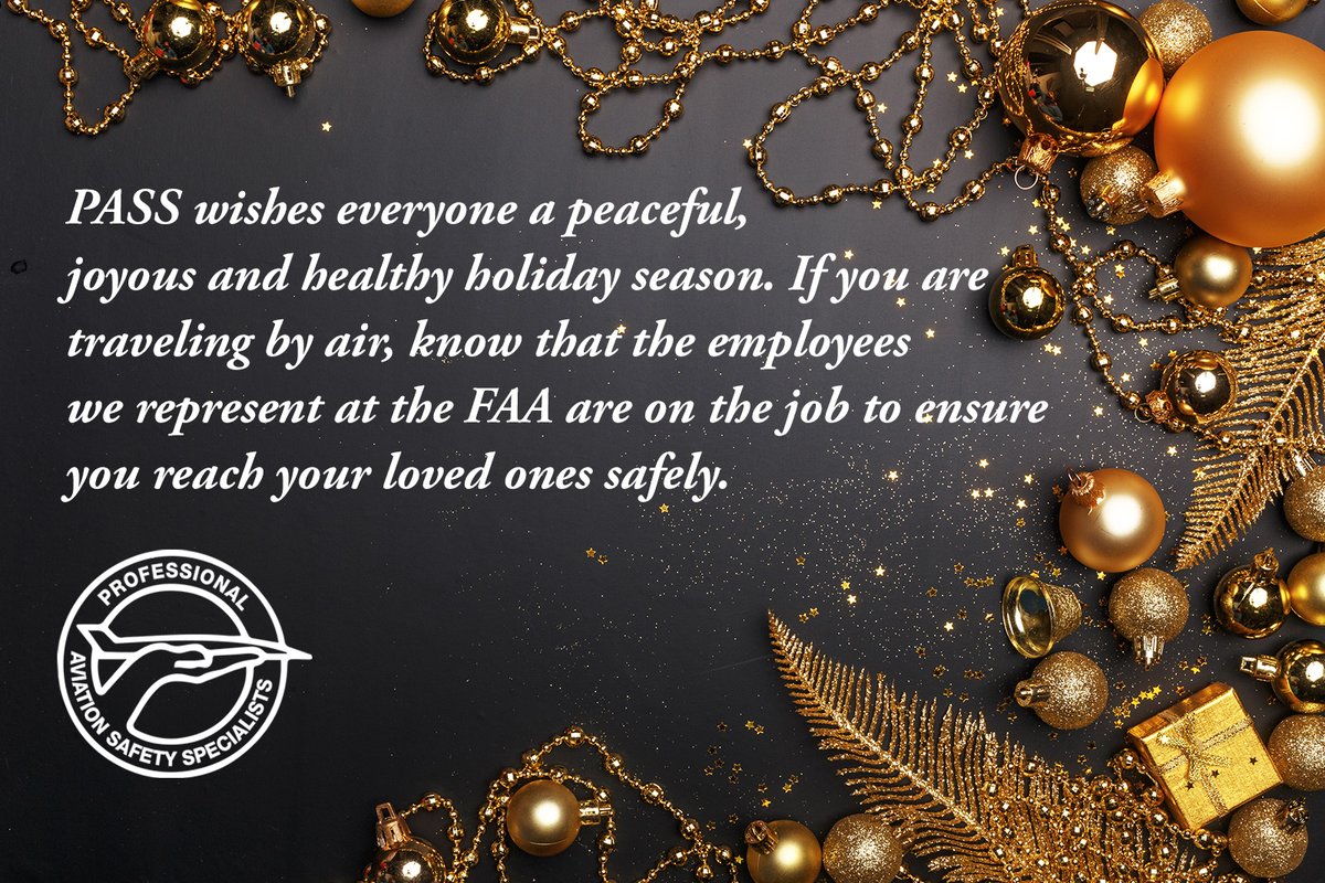 Many employees PASS represents
<a href="/FAANews/">The FAA ✈️</a> &amp; <a href="/MCASCPPA/">MCAS Cherry Point</a> will be on the job &amp; away from family to safeguard nation's air traffic control system for holiday travelers. We thank them for their dedication &amp; commitment! #publicservice #FederalEmployees #aviationsafety #christmas2024