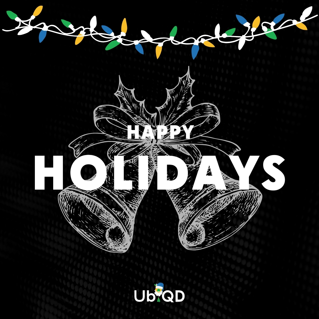 From all of us at UbiQD, we wish you a happy holiday season! Thank you for being part of our journey this year, and here's to a prosperous year ahead!
