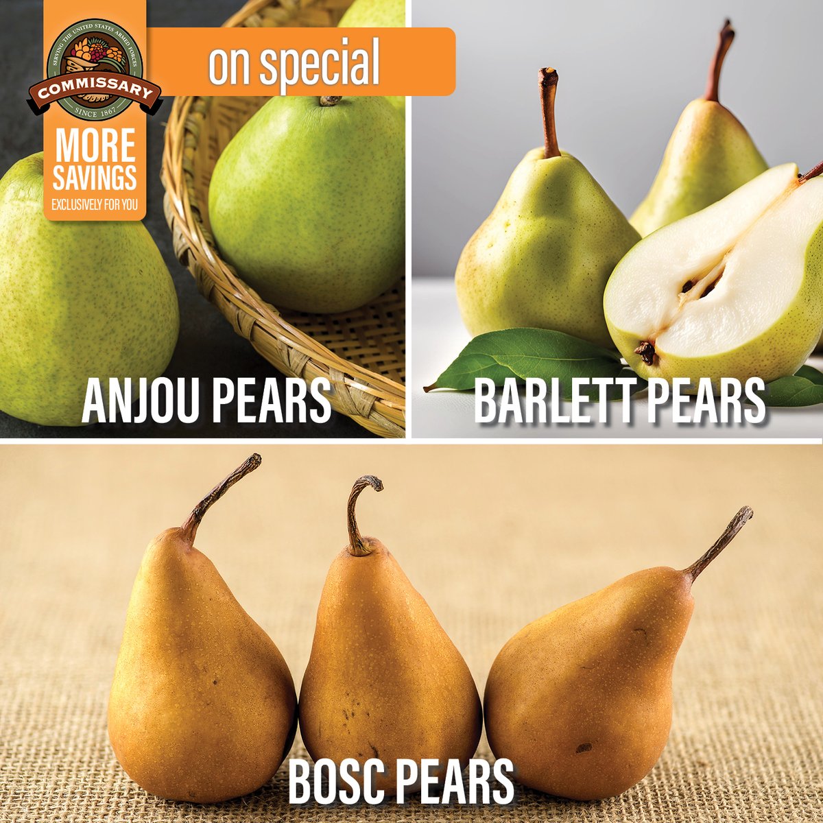 YourCommissary's tweet photo. πβ¨ Fresh, juicy, and full of flavor β our produce sale is here, and pears are taking center stage! π₯³
https://t.co/XkHZutu2Jh
#FreshProduce #PearPerfection #FruitLovers #HealthyEating #ProduceSale #TastyDeals #FarmFresh #SeasonalFruit https://t.co/V1S2wq5sve
