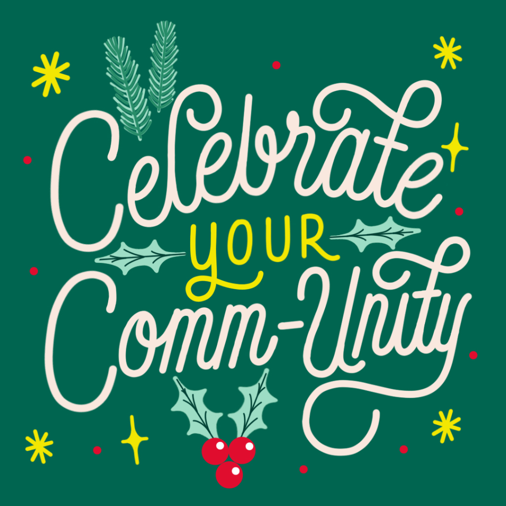 However you celebrate, we hope you are surrounded by the warmth of community this holiday season. ❄️🕎 🎄 ✨