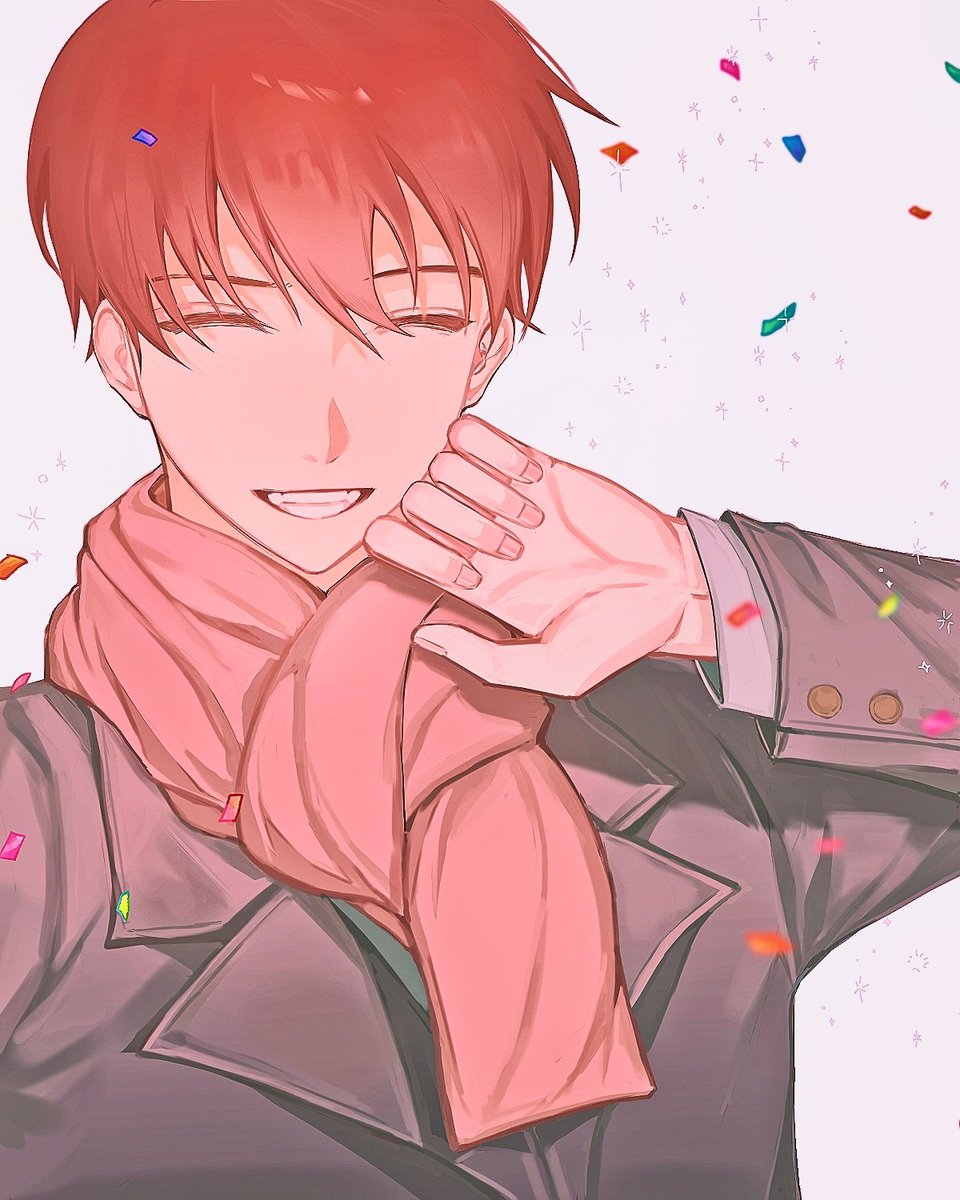 _Aka_616's tweet photo. Snowflakes and confetti are yours today☺️❄️

#赤羽業 #赤羽業誕生祭2024 #暗殺教室 https://t.co/25MVnALKy9