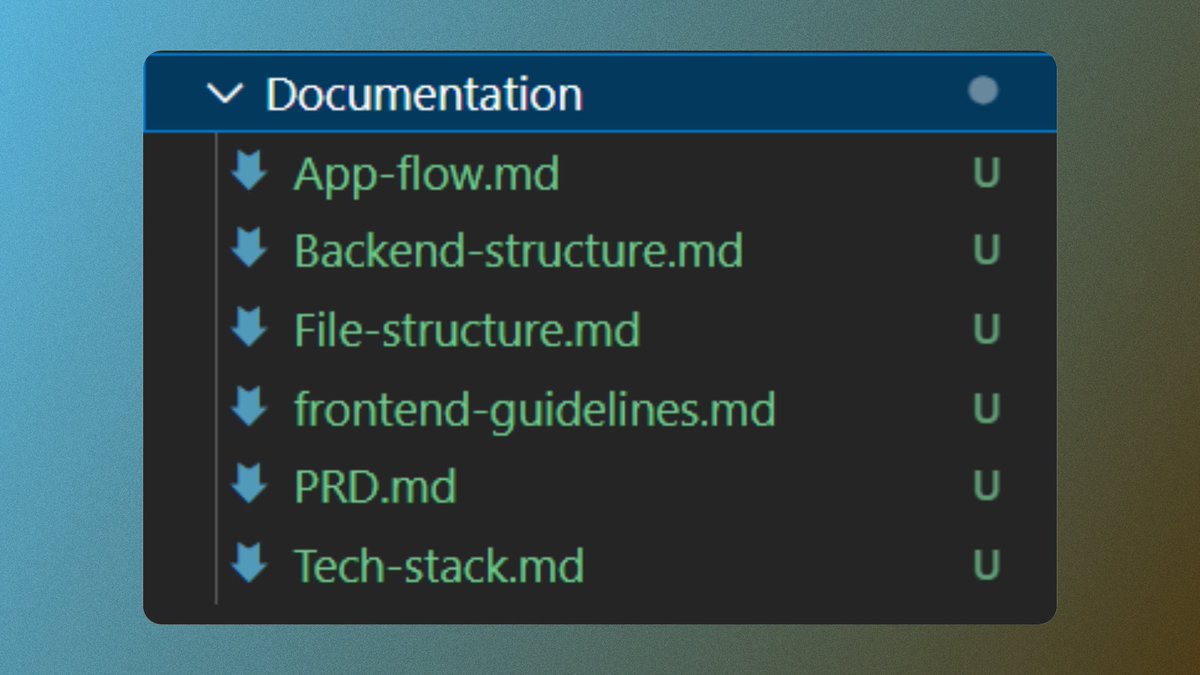 cjzafir's tweet image. Here&apos;s the Master Trick to work with Cursor and Windsurf. 

It will remove 80% of AI hallucinations and 60% less code errors. 

You need to create a &apos;Documentation&quot; folder in the root directory. 

Then you need to attach all your project docs to that folder

Let me explain....