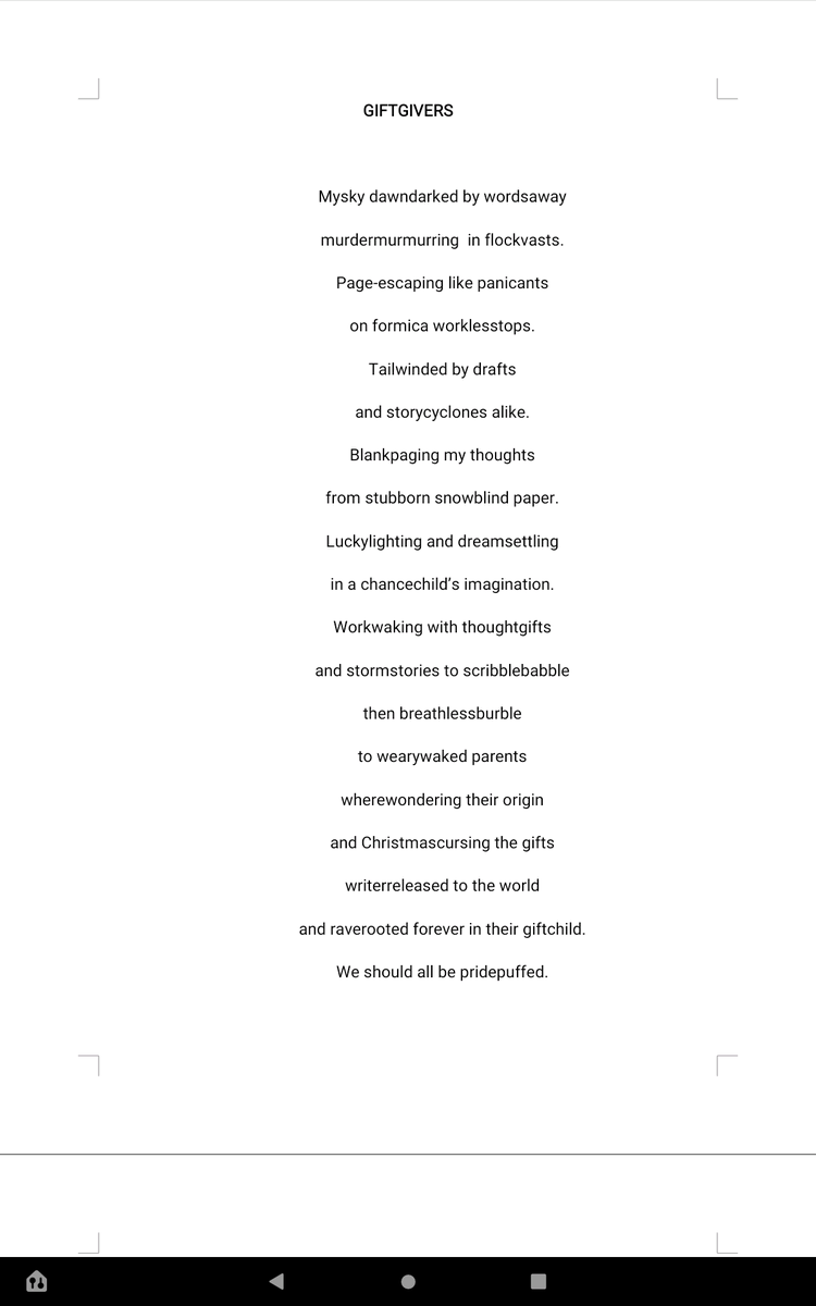 R.M.Kain-Author (@kainauthor) on Twitter photo A very special <a href="/TopTweetTuesday/">TopTweetTuesday</a> deserves a different poem for you all especially <a href="/MatthewMCSmith/">Matthew M C Smith</a> whose energy and commitment inspires us all.
None of you can know how much your words mean each Tuesday.
Your dandelion seeds of ideas root everywhere. A very special <a href="/TopTweetTuesday/">TopTweetTuesday</a> deserves a different poem for you all especially <a href="/MatthewMCSmith/">Matthew M C Smith</a> whose energy and commitment inspires us all.
None of you can know how much your words mean each Tuesday.
Your dandelion seeds of ideas root everywhere.