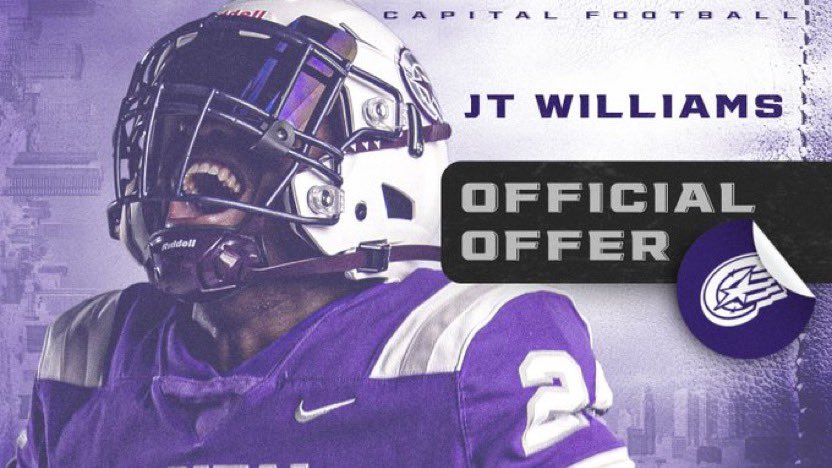 After a great conversation with <a href="/Coachcalexander/">Charles Alexander</a> im blessed to receive an offer from Capital university 🔥‼️
<a href="/CoachPuckett25/">Josh Puckett</a> 
<a href="/timseymour62/">Tim Seymour</a> 
<a href="/_CoachBradford/">Jerry B, MBA</a> 
<a href="/CoachDelk_HTC/">CoachDelk_TC</a> 
<a href="/JCanada77/">Jonathan Canada</a> 
<a href="/haywoodtomcats/">tomcats_athletics</a>
