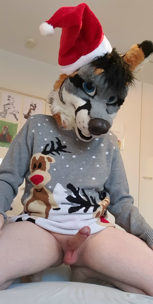 This fox wishes everyone Murry Christmas and happy holidays.
 :3