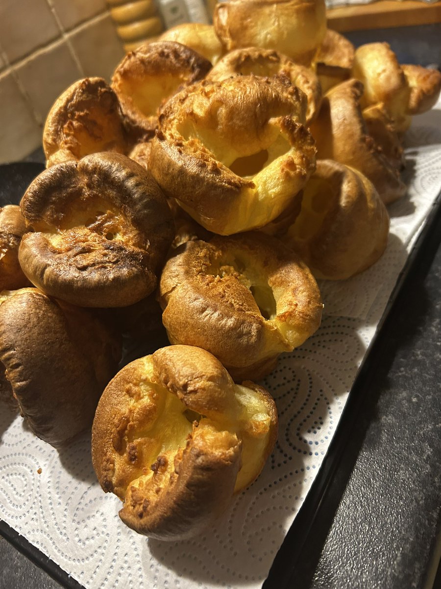 36 of these bad boys ready for the next few days. 

Anyone who doesn’t have a yorkie with their Christmas dinner is simply a heathen!