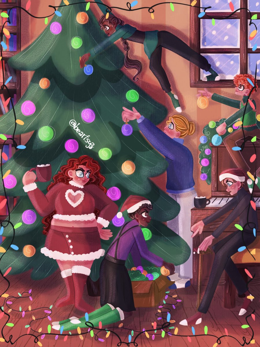 beartsyz's tweet photo. dec 24th: merry christmas eve!
🎄🎁☃️
#SixOfCrowsSpinoff #helnik #wesper #kanej https://t.co/IzJRS4STK7