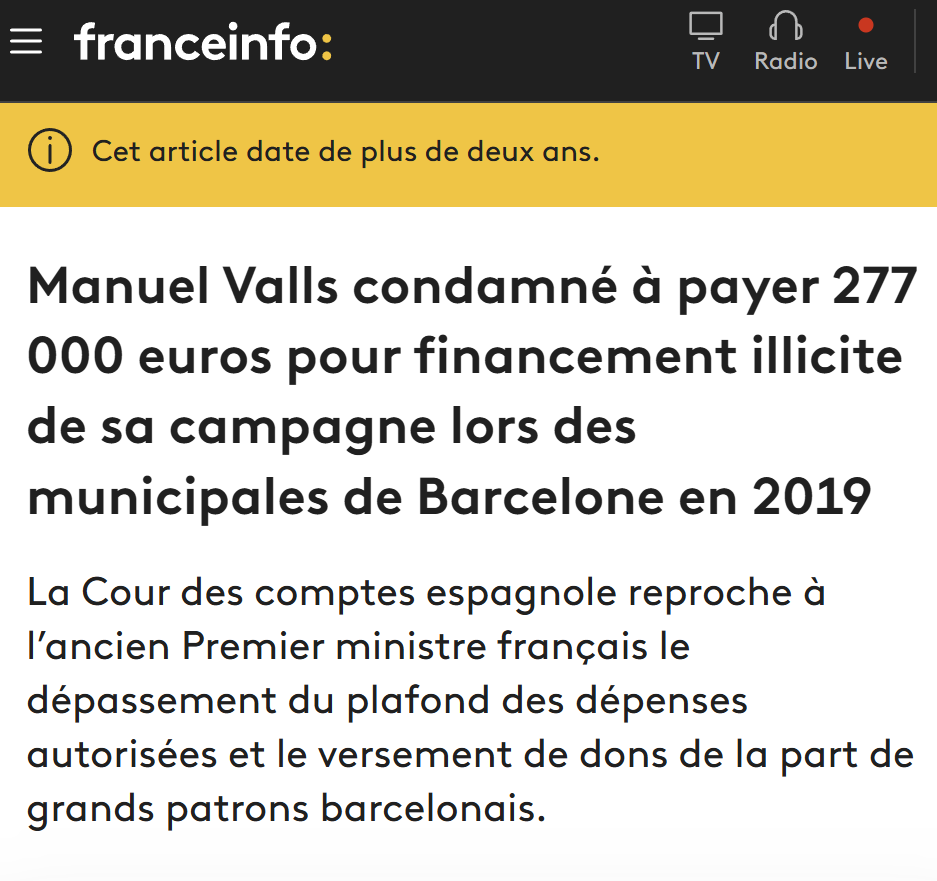 NathanBothereau's tweet image. J&apos;ai compris pourquoi #Bayrou a nommé #Valls.

Un magouilleur raté attrapé la main dans le sac en Espagne, ça crée des affinités avec le #MoDem, dont plusieurs élus proches de #Bayrou ont été condamnés s&apos;agissant des emplois fictifs. 

Le sens de la solidarité, sans doute. 🤷‍♂️