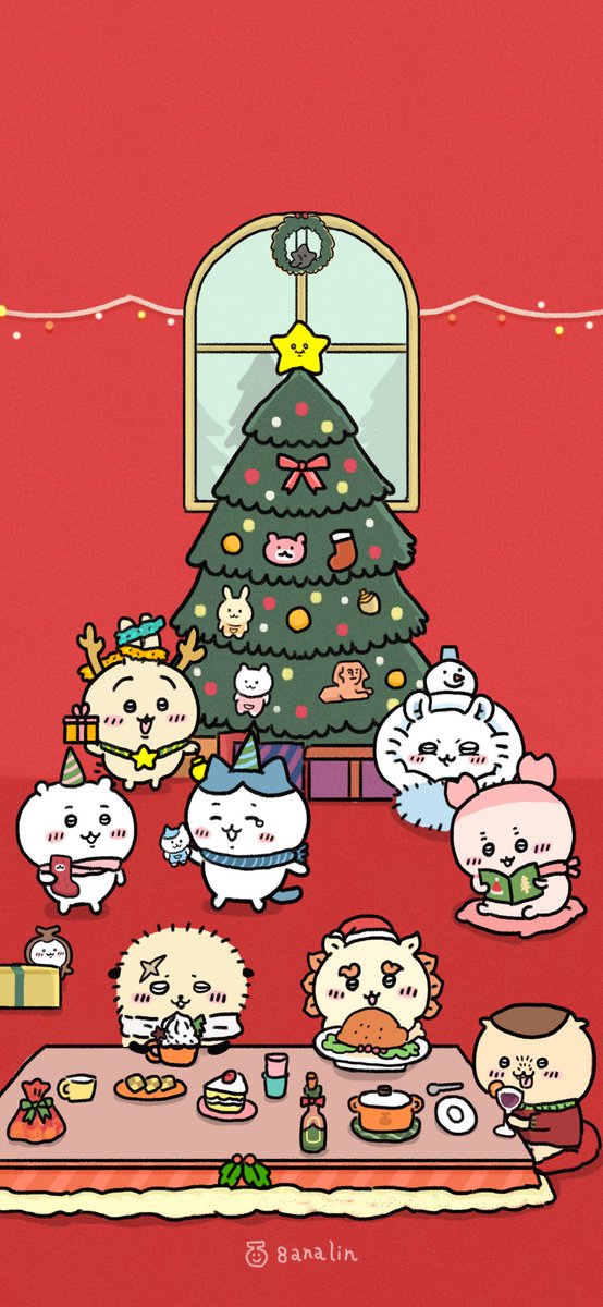 Merry Christmas 🎄

#ちいかわ 
#ちいかわファンアート