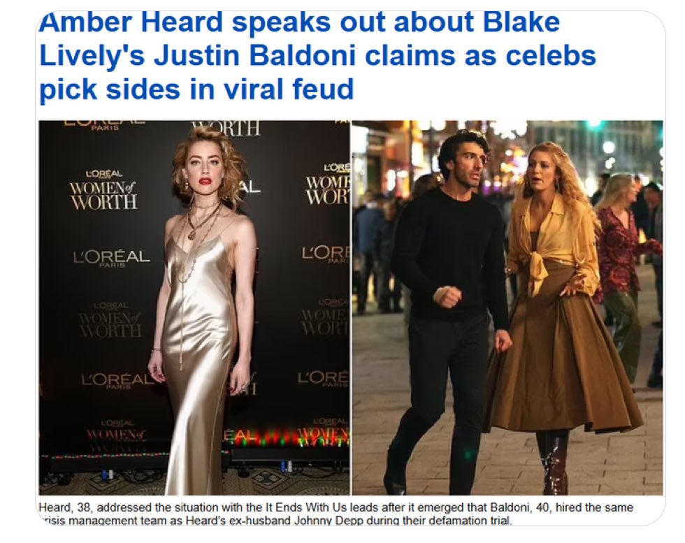 Amber Turd, shut up, stop talking nonsense. You want to come out in the spotlight again? You're just talking bullshit, you had no evidence against Johnny Depp. I'd be ashamed to open my mouth again.😤