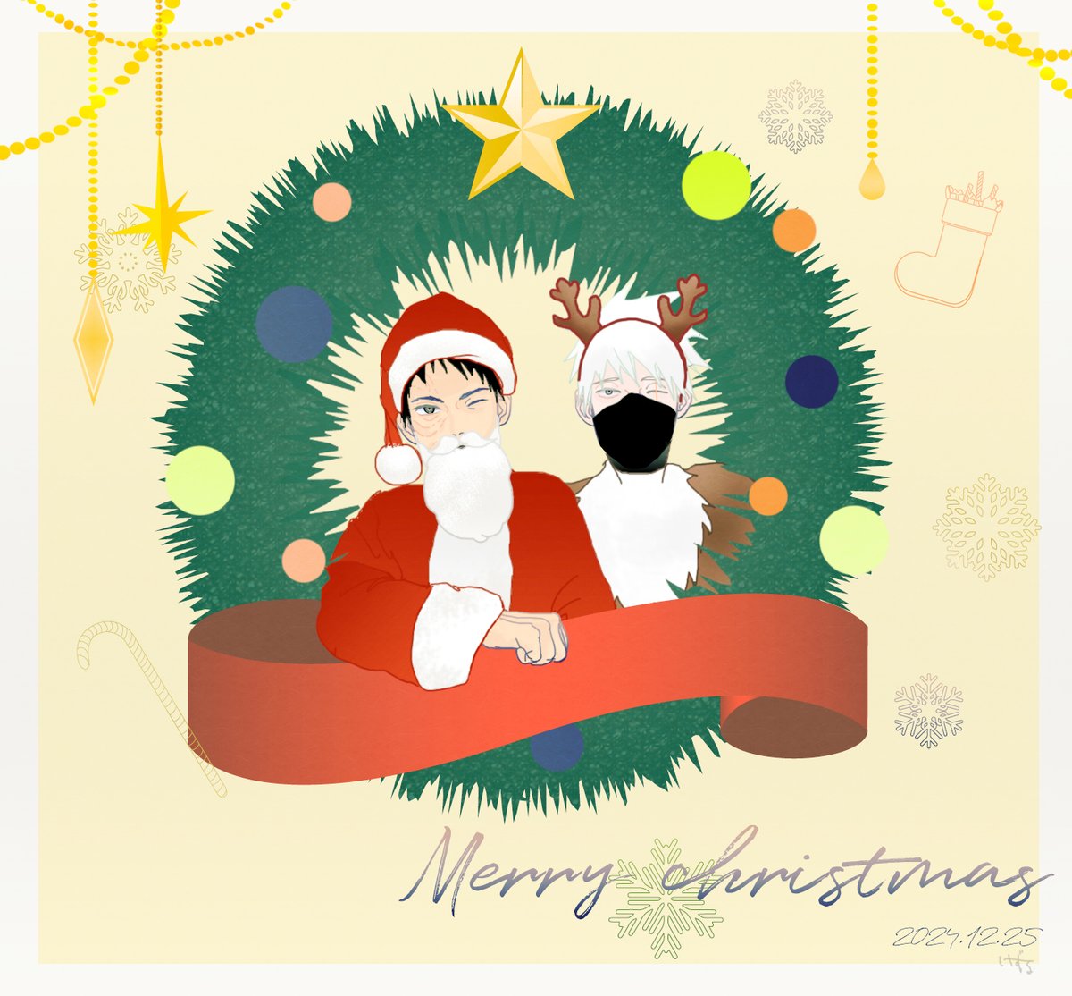 kezurl's tweet photo. 何も間に合わなかったので取り急ぎ…🎄 https://t.co/swk5GaKjKY