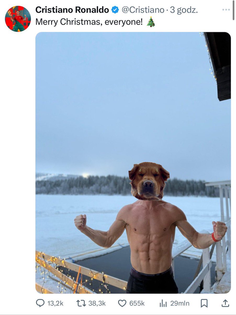 Even <a href="/Cristiano/">Cristiano Ronaldo</a> joins the #MASKOFF movement this holiday season! 🎄

No masks, just strength, authenticity, and celebration. Merry Christmas, everyone!

<a href="/PIDANBASECTO/">PIDANBASEcommunity</a> 

$SKICAT $SKI $Miggle $BRETT $TURBO $KEYCAT