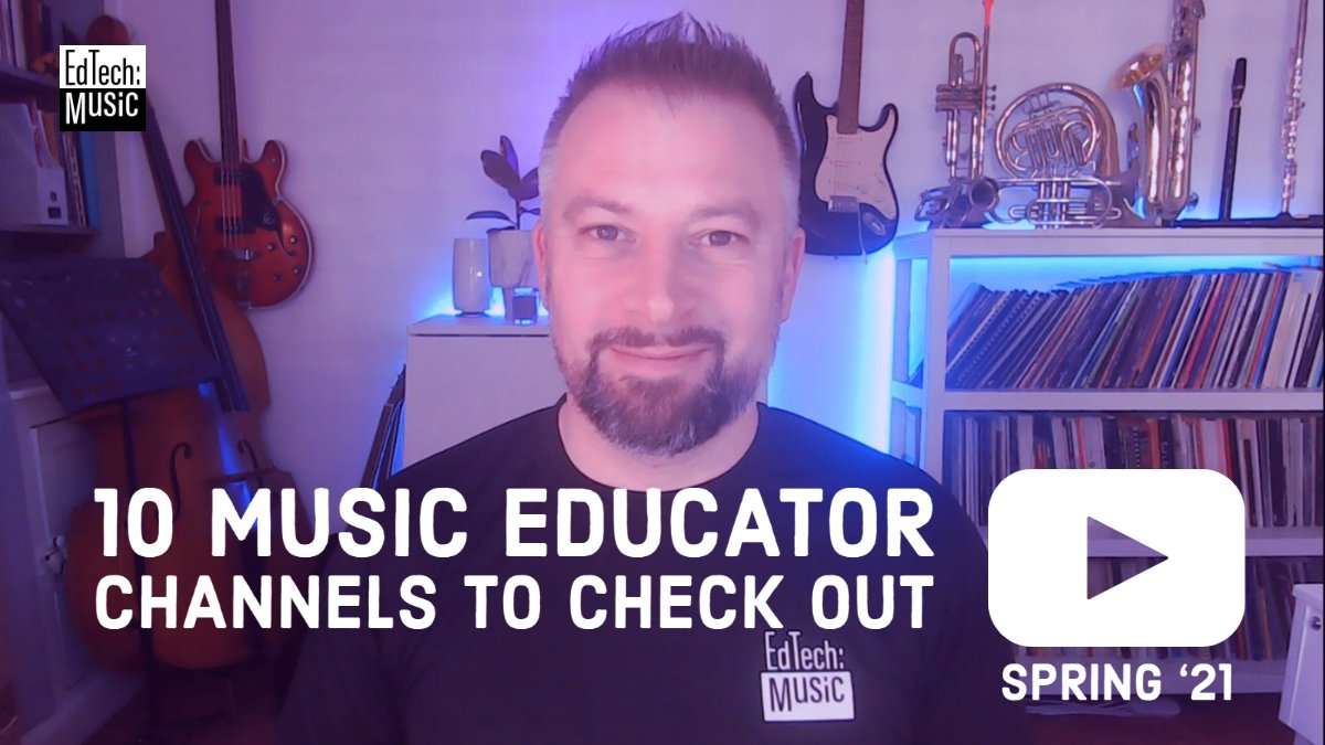A video roundup of ten great music educators' channels and what they can help you with.  #musiced #musictech #musicteaching  s.mtrbio.com/uoolojqbro