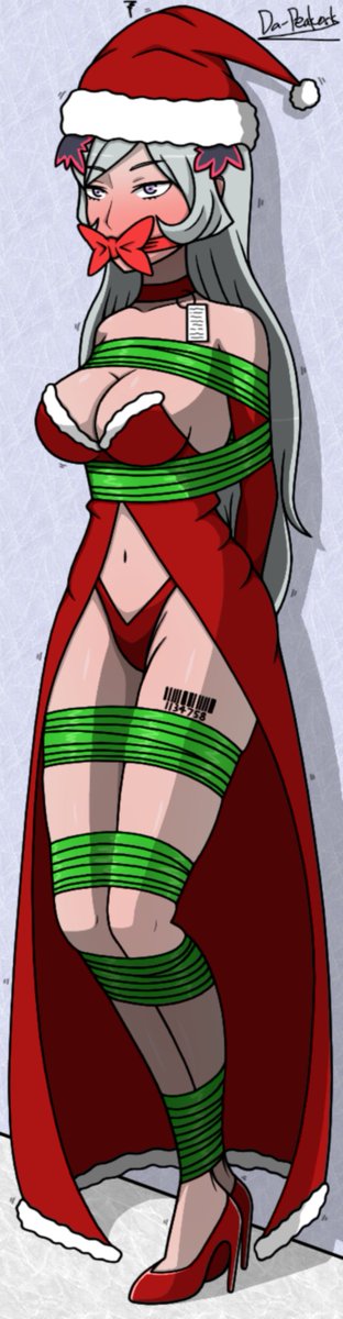 Merry Christmas to those who celebrate it!

And here's a Goddess gift-wrapped😏