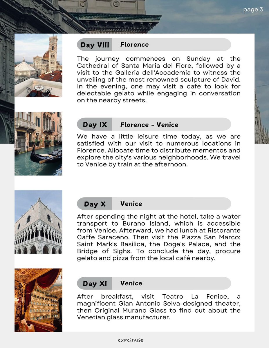 cxrcinuse's tweet photo. Italian Escape, 16d15n
by Sky &amp; Nathaniel

feel free to save:) https://t.co/bdNpkKPDMn