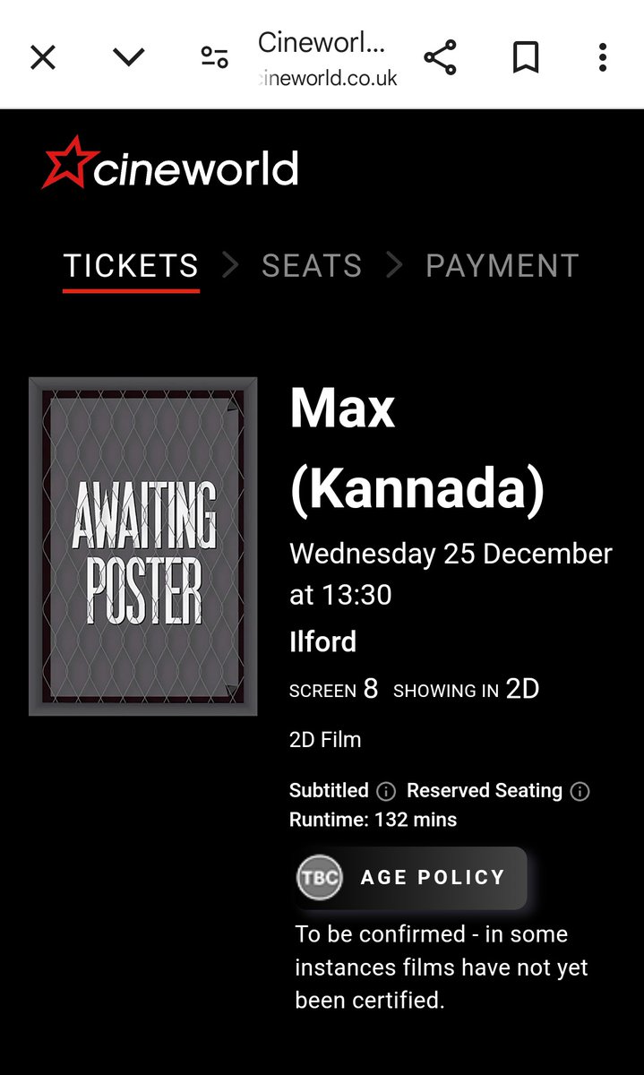 RohitvNiranjan's tweet photo. #Max #MaxFromTomorrow #MaxFDFS 

Special screening tomorrow in #Ilford  at 1:30 pm, plan only if you have your own car as no public transport tomorrow https://t.co/NCBJIUXvZ1