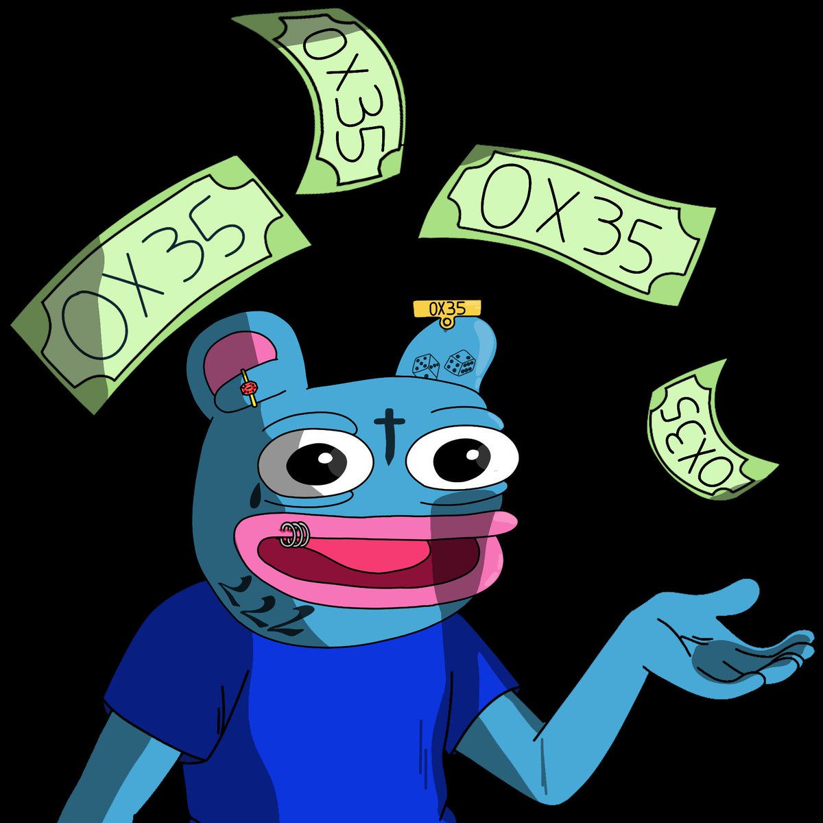 This is now a CTO. Old dev tried launching hundreds of times in Ape Store in order to get the 0x35 prefix. Huge potential!!

🥳 New website ready
🤠 New TG ready
😎 New X ready
😏 CTO core team will update Dexscreener socials!