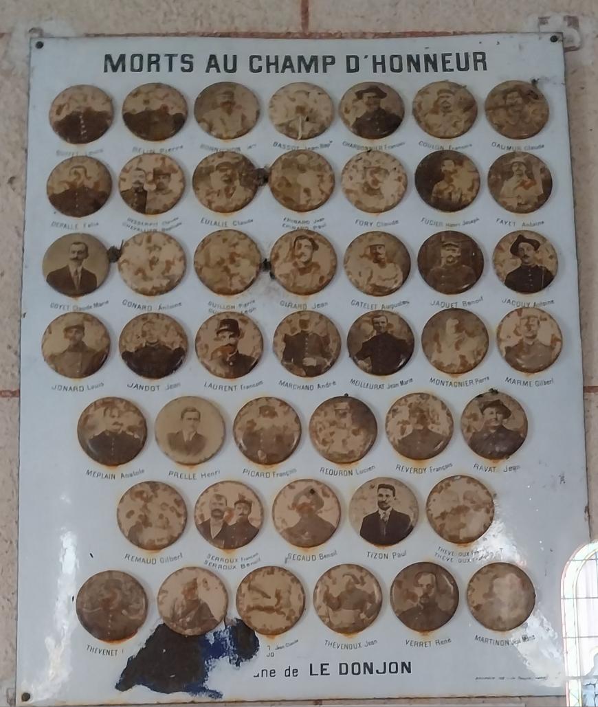 Martine CONORD (@martineconord) on Twitter photo Mémorial chapelle cémétoriale Saint-Hilaire du Donjon <a href="/Allierdpt/">Allier Département</a>
#Devoirdemémoire
#Nelesoublionspas
<a href="/tadoukoz/">Tadoukoz</a> <a href="/03_dmd/">Délégation Militaire Départementale 03</a> <a href="/1er2emeGM/">m</a> <a href="/LaCleLaCleLaCle/">La Clé</a> <a href="/1J1Poilu/">1 Jour - 1 Poilu</a> <a href="/GustaveFortier/">Gustave Fortier</a> <a href="/MaxJeanselme/">Max Jeanselme</a> <a href="/SF_Siege/">Le Souvenir Français</a> <a href="/MG_1962_73/">Michel GUIDI 🇫🇷</a> <a href="/simone2bovoir/">L'invitée</a> <a href="/MDHDefense/">Mémoire des hommes</a> <a href="/MonuMorts/">LE PATRIMOINE MÉMORIEL DES GUERRES</a> Mémorial chapelle cémétoriale Saint-Hilaire du Donjon <a href="/Allierdpt/">Allier Département</a>
#Devoirdemémoire
#Nelesoublionspas
<a href="/tadoukoz/">Tadoukoz</a> <a href="/03_dmd/">Délégation Militaire Départementale 03</a> <a href="/1er2emeGM/">m</a> <a href="/LaCleLaCleLaCle/">La Clé</a> <a href="/1J1Poilu/">1 Jour - 1 Poilu</a> <a href="/GustaveFortier/">Gustave Fortier</a> <a href="/MaxJeanselme/">Max Jeanselme</a> <a href="/SF_Siege/">Le Souvenir Français</a> <a href="/MG_1962_73/">Michel GUIDI 🇫🇷</a> <a href="/simone2bovoir/">L'invitée</a> <a href="/MDHDefense/">Mémoire des hommes</a> <a href="/MonuMorts/">LE PATRIMOINE MÉMORIEL DES GUERRES</a>